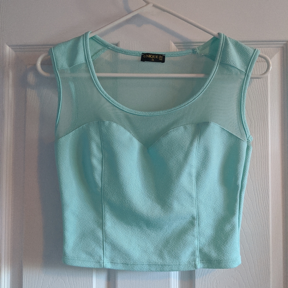 Cropped tank top